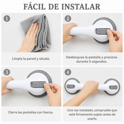 Agarre Seguro para la Regadera