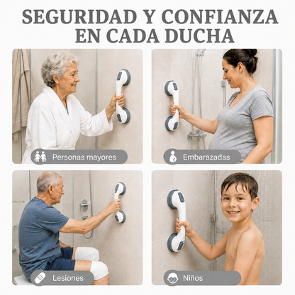 Agarre Seguro para la Regadera